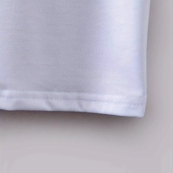 Toddler Girls Solid KIDLIFE Print Short Sleeve T-shirt Comfy Tees For Summer - Picture 5 of 5